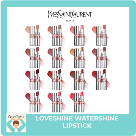 ysl loveshine colours